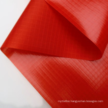 TPU Coated Waterproof 210T Nylon Check Fabric 70D Nylon TPU Fabric For Inflatable